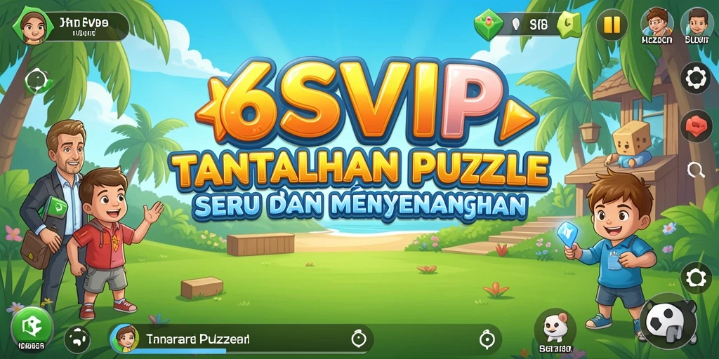 Screenshot gameplay 6SVIP menampilkan tantangan puzzle yang menarik dan menantang.