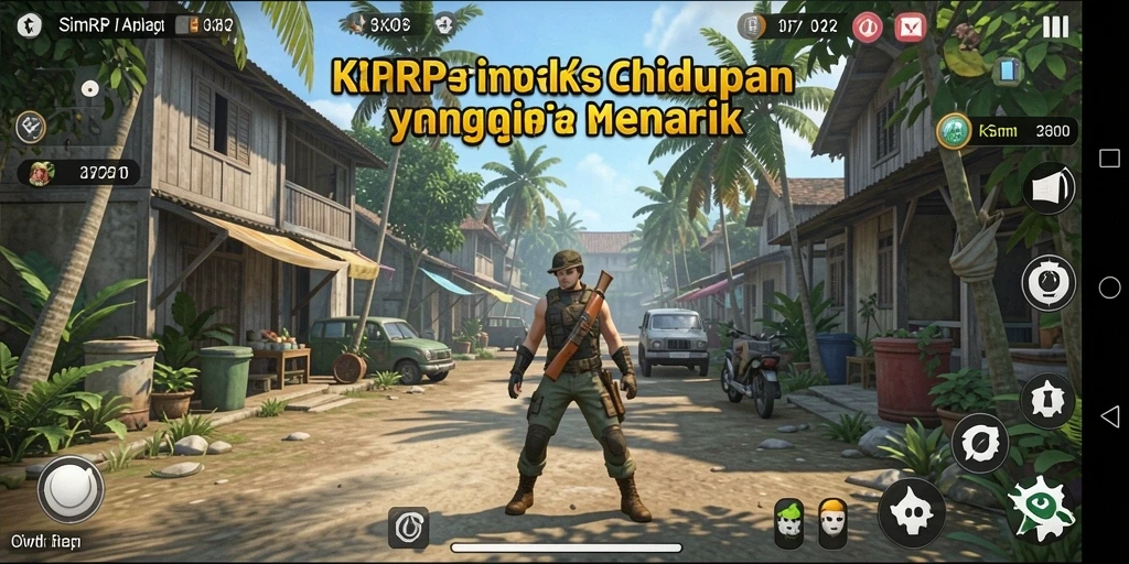 Tampilan gameplay KKRP yang menarik dan interaktif.