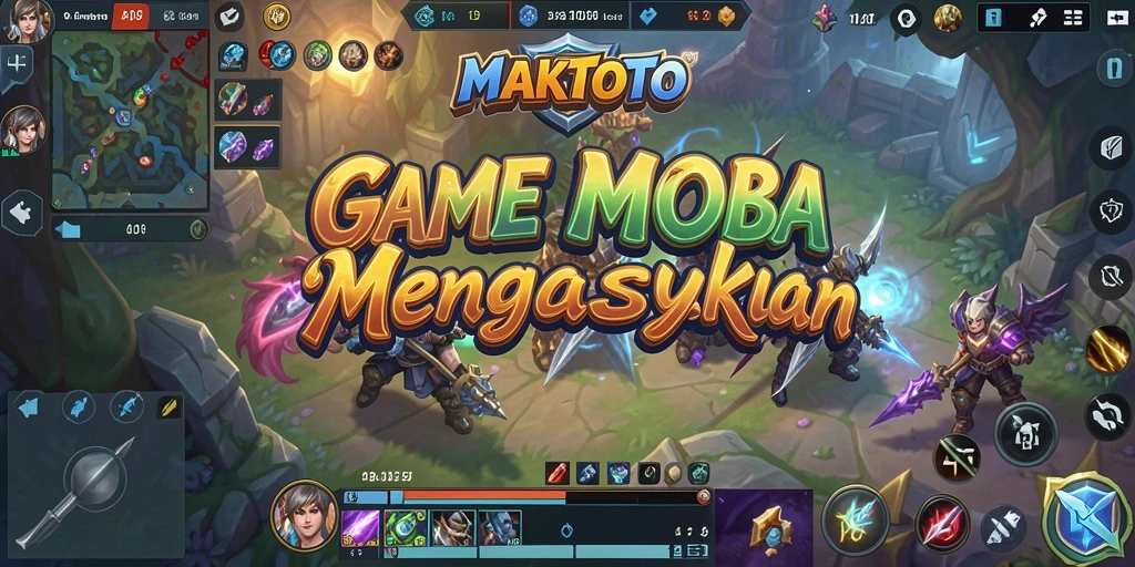 Gameplay MAKTOTO yang intens dan penuh aksi.