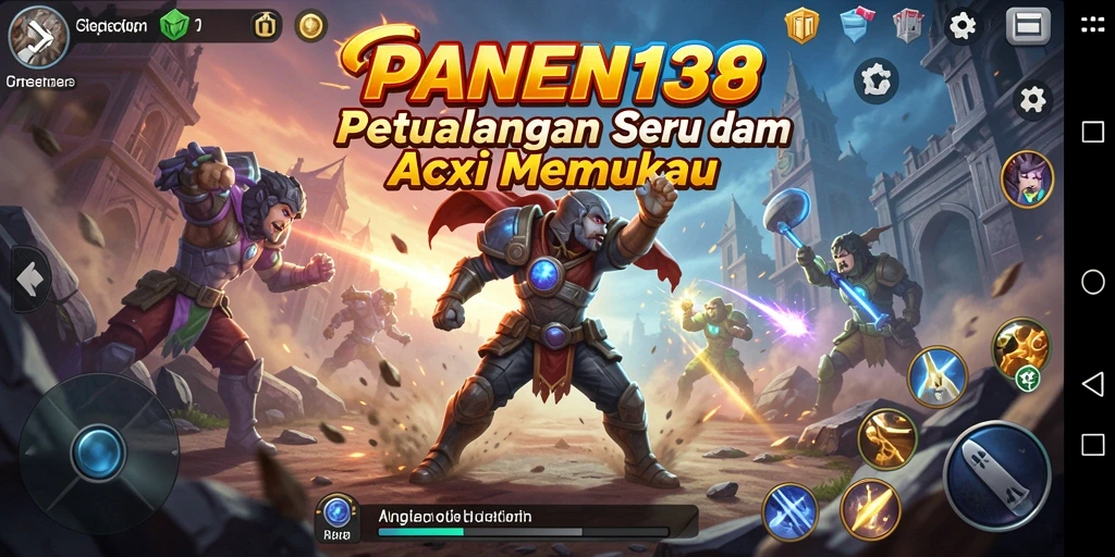 Screenshot dari gameplay <strong>PANEN138</strong> yang menunjukkan aksi mendebarkan dan grafis canggih.