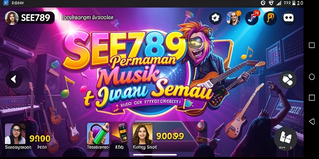 Screenshot utama SEE789 menampilkan gameplay interaktif yang menarik.